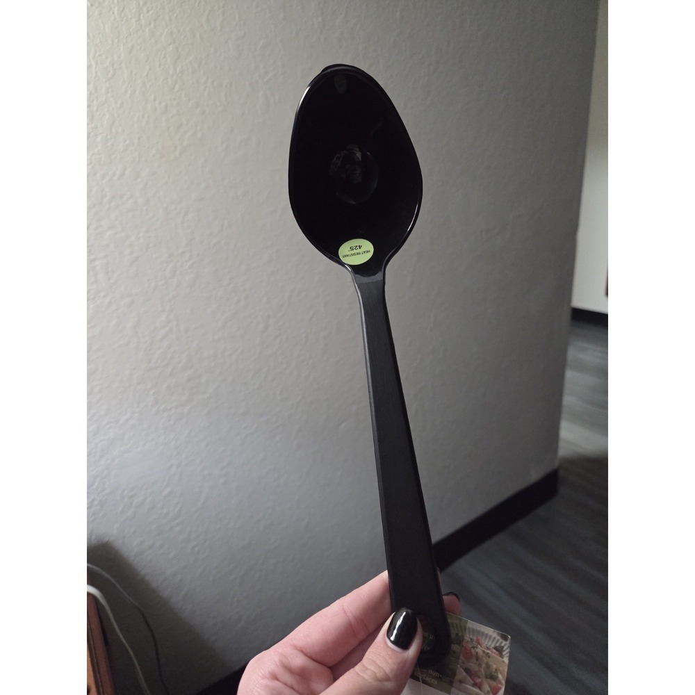 Tailor Made Nylon Black Serving Spoon Heat Resistant Dishwasher Safe